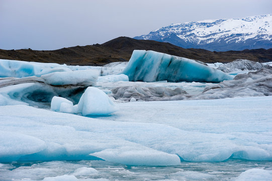 Icebergs in Jokulsarlon