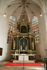 Altar in der St. Wilhadi Kirche