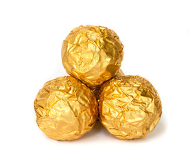 Group of Chocolate balls.