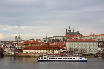 Naklejka na ściany i meble View of Prague's Castle