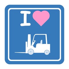 J'aime : Monte-charges