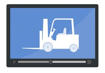 Monte-charges dans un lecteur vidéo