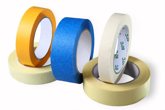 Sticky tapes, Adhesive Tapes, Single Coated, colored tape– paper