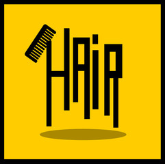 hair and comb design