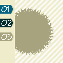 Design template for infographics