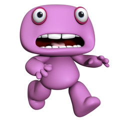 3d cartoon cute human
