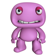 3d cartoon cute man