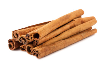 Brown cinnamon sticks