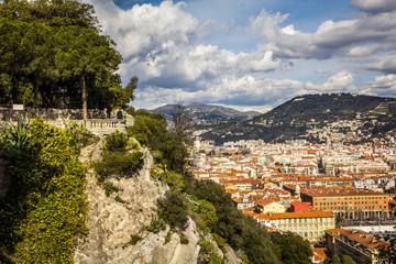 View of Nice from the Castle Hill