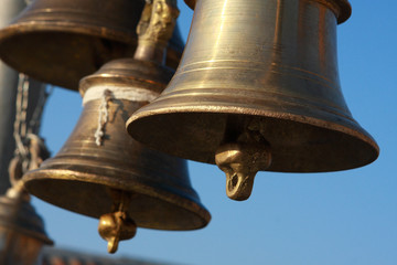 The bells - Hindu sacred place in Indian Himalayas - Tungnath