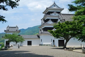 Gardinen Château d’Ôzu, Shikoku © PlanetEarthPictures