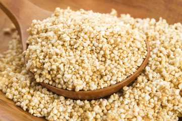 Amaranth popping, gluten-free, high protein grain cereal