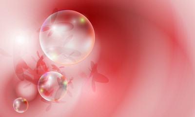 red abstract background