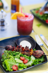 Beef skewers