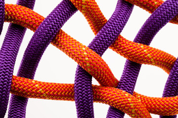 colorful rope net