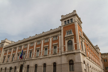 Rome, Italy. Typical architectural details of the old city