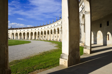 Fototapeta premium Esedra di villa Manin, Codroipo (UD)