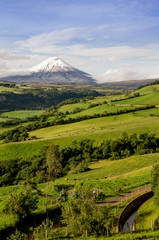Obraz premium Cotopaxi volcano, Ecuador.