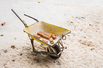 Brick Mason's Wheelbarrow