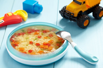 Chicken soup for baby