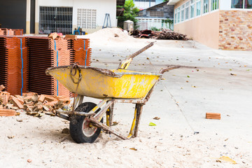 Brick Mason's Wheelbarrow