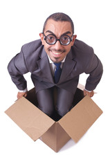 Thinking out of box concept