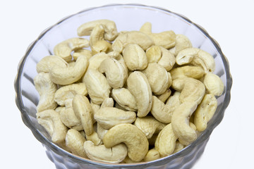 White, Tasty Cashew Nuts