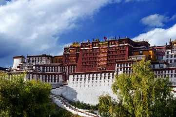 The potala palace,in Tibet of China