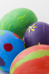 Handmade easter eggs