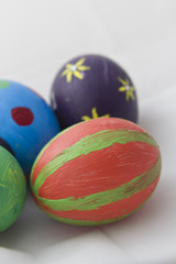 Handmade easter eggs