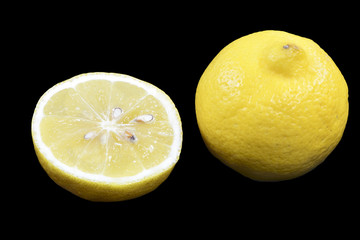 Sliced Lemon Fruit