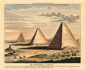 Egypt vintage map