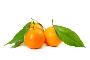 Tangerine isolated