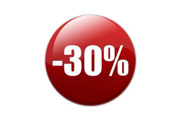 Soldes Bouton -30%