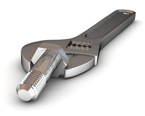 Obraz premium Spanner (3-d visualization)