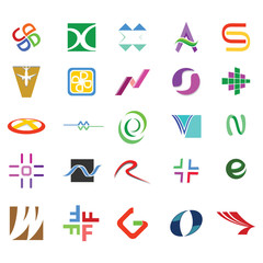 Abstract Icons and Symbols