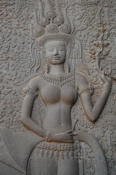 Apsara at Angkor Wat