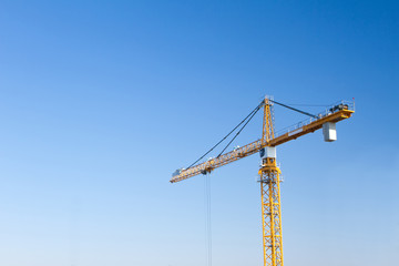 crane on an indutrial site