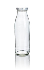 leere Milchflasche