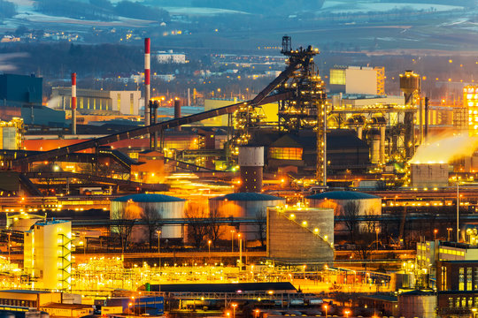 &Ouml;sterreich,  Linz, Industriegebiet