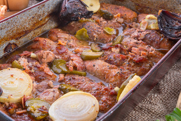 meat beefs olive