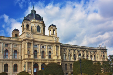 Fototapeta na wymiar Natural History museum in Vienna, Austria