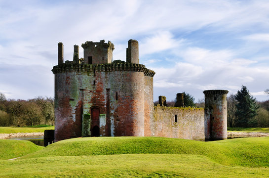 Caerlaverock Castle, Dumfries and Galloway.