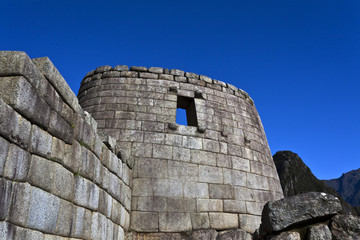 Temple of the Sun in Machu Picchu, Peru © worldwidephotoweb