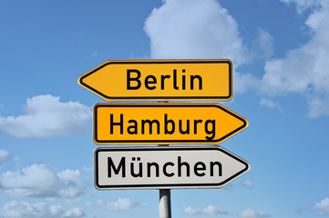 Fototapeta premium berlin hamburg münchen