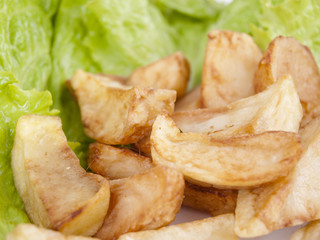 fried potatoes