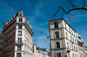 immeubles à Montmartre/Paris