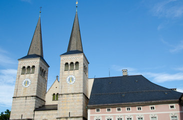 Fototapeta na wymiar Typical German Architecture in Regensburg