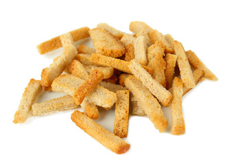 Crackers isolated on white