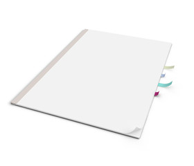 white folder